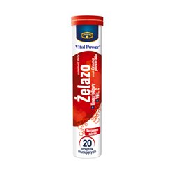 KRUGER TABLETKI MUSUJĄCE ŻELAZO 90g