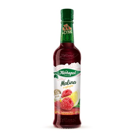 HERBAPOL SYROP MALINA Z CYTRYNA 420ML