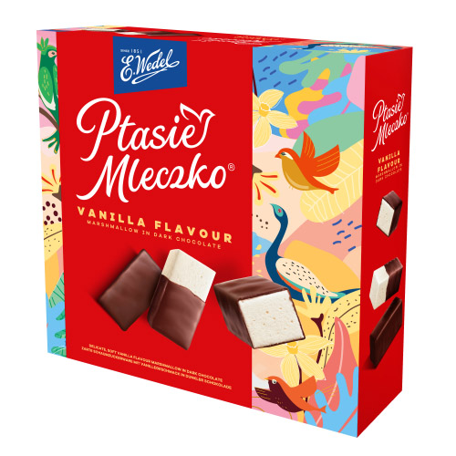 WEDEL PTASIE MLECZKO WANILIOWE 340g