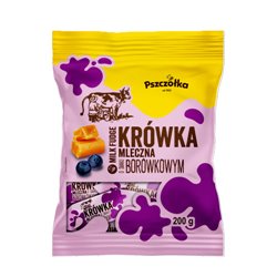 PSZCZÓŁKA CUKIERKI KRÓWKA MLECZNA BORÓWKA 200g
