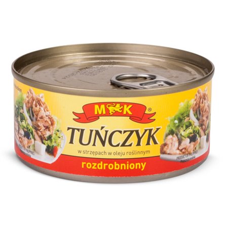 M&K RYBA TUŃCZYK ROZDROBIONY W OLEJU 170g