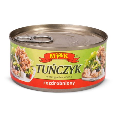 M&K RYBA TUŃCZYK ROZDROBIONY W WODZIE 170g