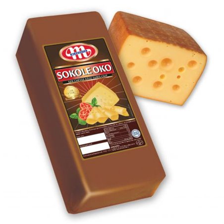 MLEKOVITA SER BLOK SOKOLE OKO WĘDZONY ~3,2kg