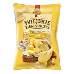 LORENZ CHIPSY WIEJSKIE ZIEMNIACZKI MASŁO Z SOLĄ 130g