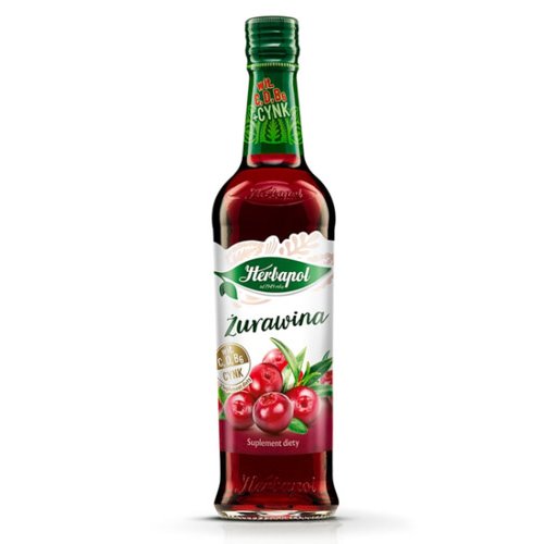 HERBAPOL SYROP ŻURAWINA 420ML