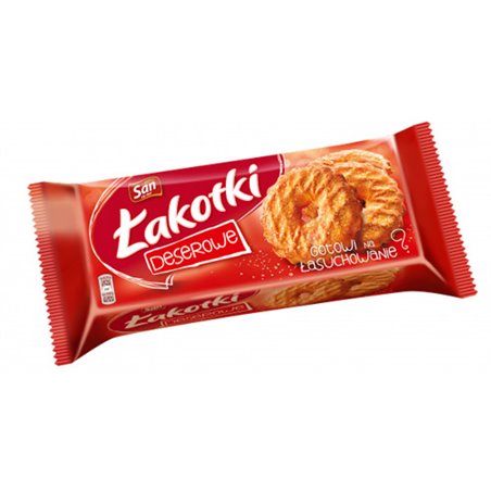 SAN CIASTKA ŁAKOTKI DESEROWE 168g