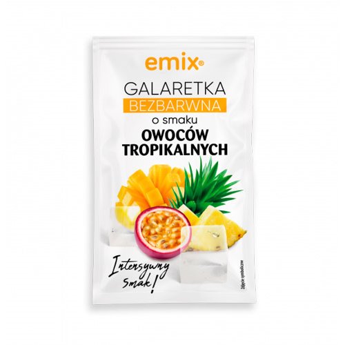 EMIX GALARETKA BEZBARWNA TROPIC 75g