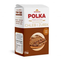 SZCZEPANKI MĄKA ŻYTNIA CHLEB I ŻUREK TYP.720 1Kg