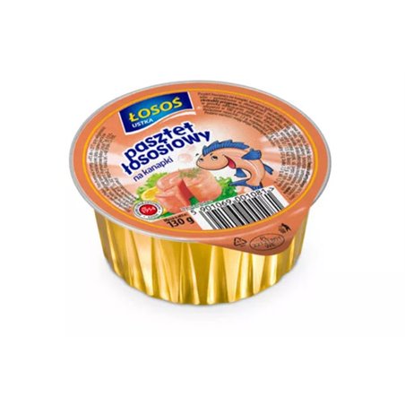 ŁOSOŚ PASZTET ŁOSOSIOWY NA KANAPKI 130g