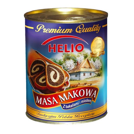 HELIO MASA MAKOWA Z BAKALIAMI I MIODEM 850g