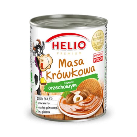 HELIO MASA KRÓWKOWA ORZECHOWA 400g