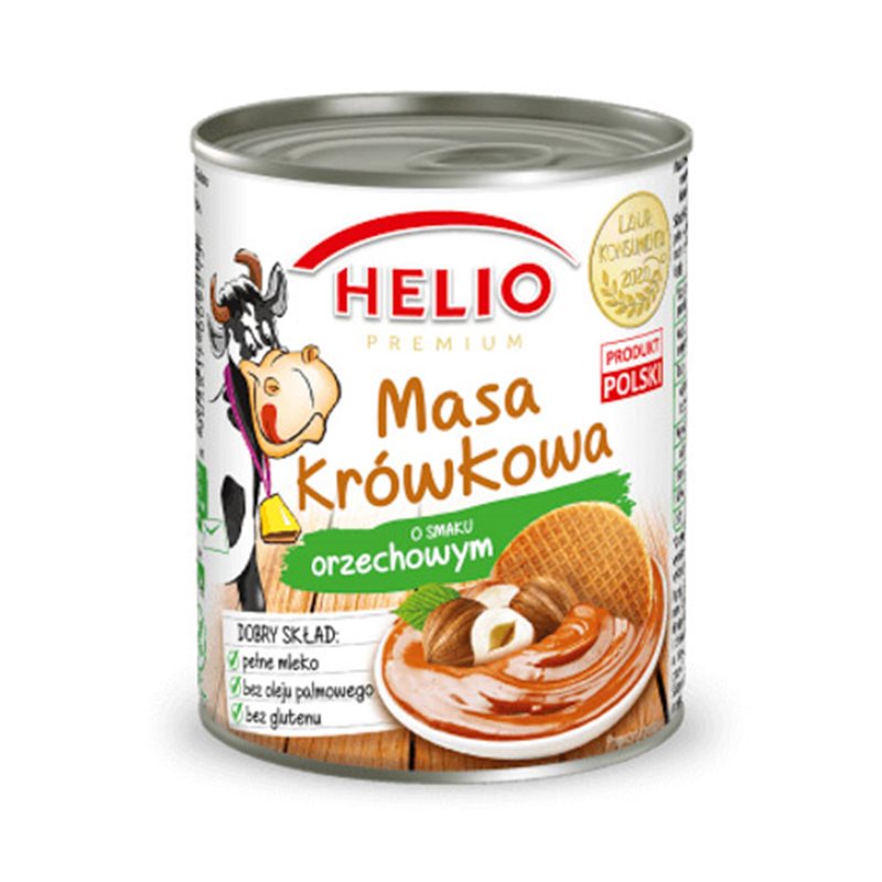 HELIO MASA KRÓWKOWA ORZECHOWA 400g