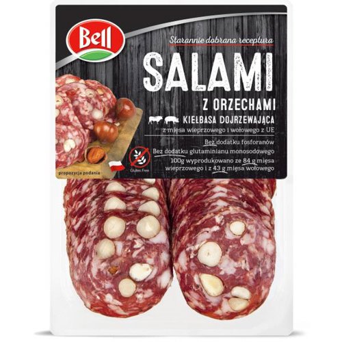 BELL SALAMI Z ORZECHAMI 70g