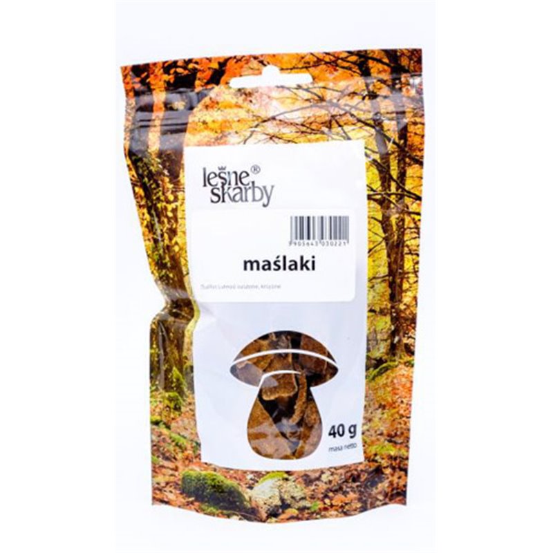 LEŚNE SKARBY GRZYB SUSZONY MAŚLAK KRAJANKA 40g