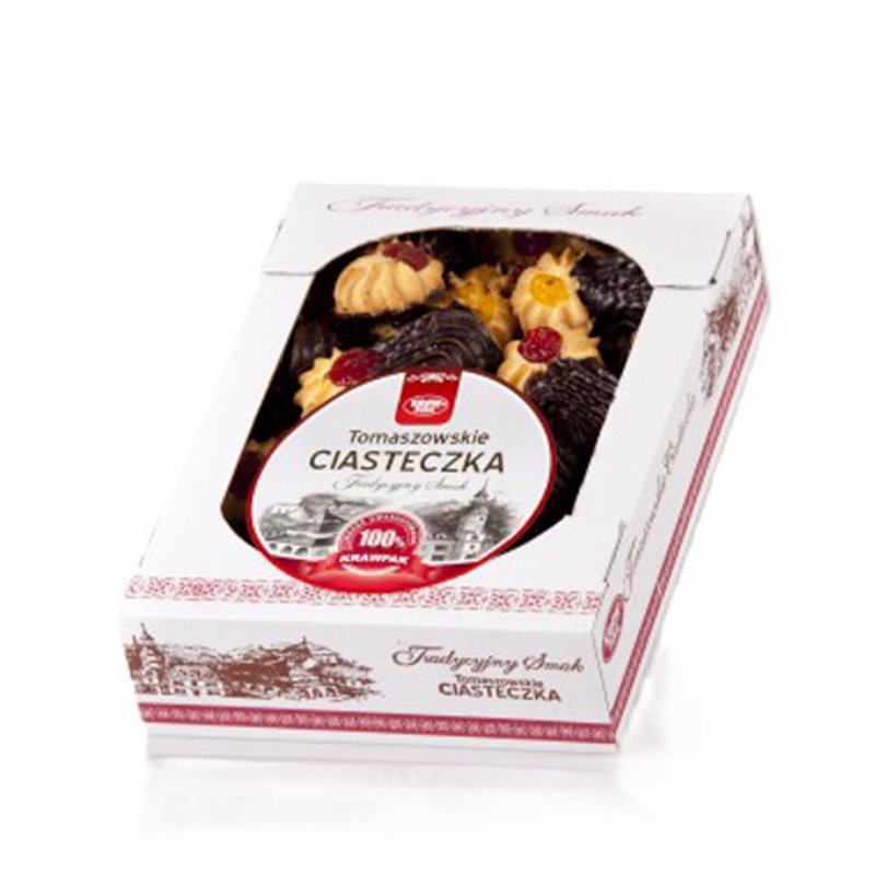 KRAWPAK CIASTKA SZYSZKA DEKOROWANA 450g