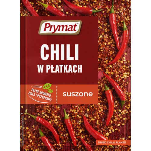 PRYMAT PAPRYKA CHILI W PŁATKACH 10g