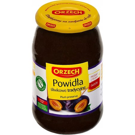 ORZECH POWIDŁO ŚLIWKOWE 930g