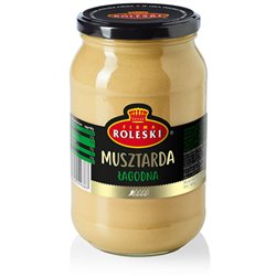 ROLESKI MUSZTARDA ŁAGODNA SŁOIK 900g