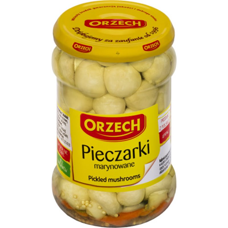 ORZECH PIECZARKI MARYNOWANE KROJONE 290ml
