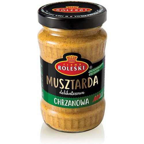 ROLESKI MUSZTARDA CHRZANOWA 175g