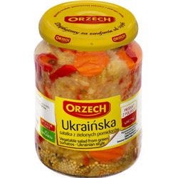 ORZECH SAŁATKA UKRAIŃSKA Z ZIELONYCH POMIDORÓW 680g