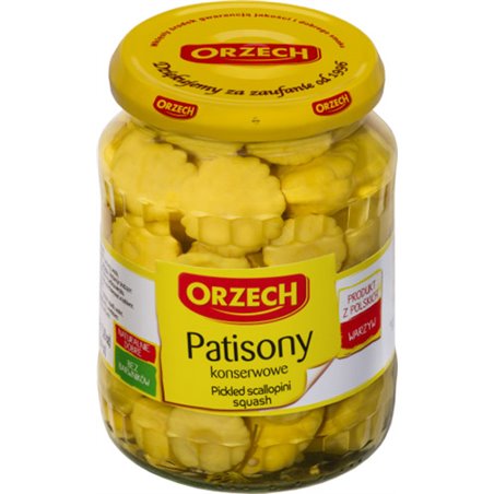ORZECH PATISONY KONSERWOWE 680g