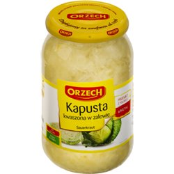 ORZECH KAPUSTA KWASZONA 850g