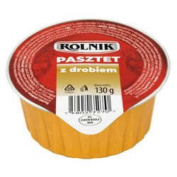 ROLNIK PASZTET Z DROBIEM 130g
