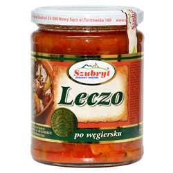 SZUBRYT DANIE LECZO PO WĘGIERSKU 480g