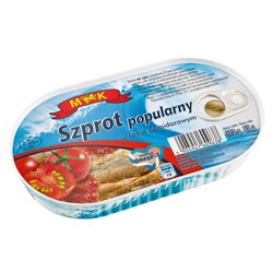 M&K RYBA SZPROT W PROMIDORACH 170g
