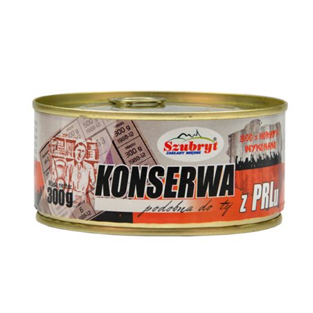 SZUBRYT KONSERWA Z PRL-u 300g