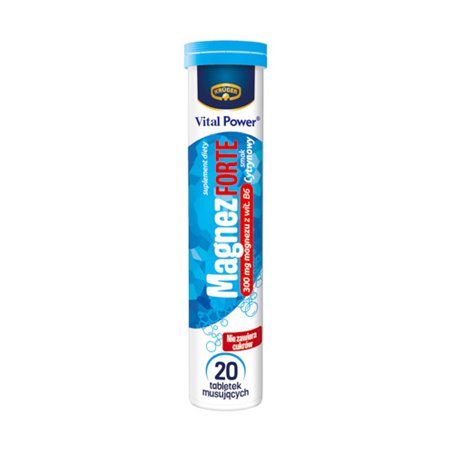 KRUGER TABLETKI MUSUJĄCE MAGNEZ FORTE 84g