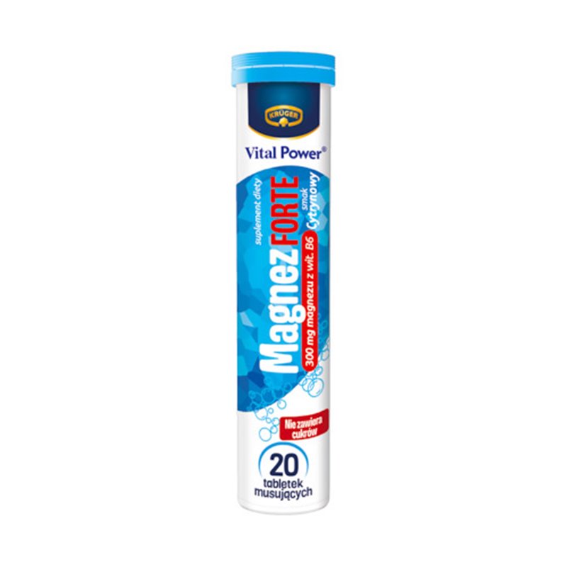 KRUGER TABLETKI MUSUJĄCE MAGNEZ FORTE 84g