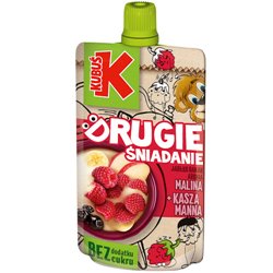 KUBUŚ MUS DRUGIE ŚNIADANIE MALINA 100g