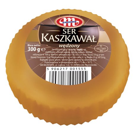 MLEKOVITA SER KASZKAWAŁ WĘDZONY 300g