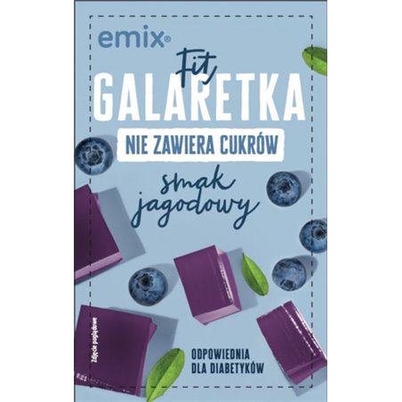 EMIX GALARETKA JAGODOWA BEZ CUKRU 25g