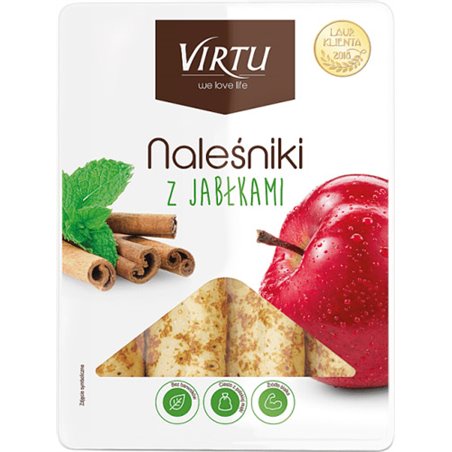 VIRTU DANIE NALEŚNIKI Z JABŁKIEM 400g