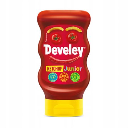 DEVELEY KETCHUP JUNIOR TOMATO 360g