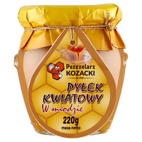 KOZAK PYŁEK KWIATOWY W MIODZIE 220g