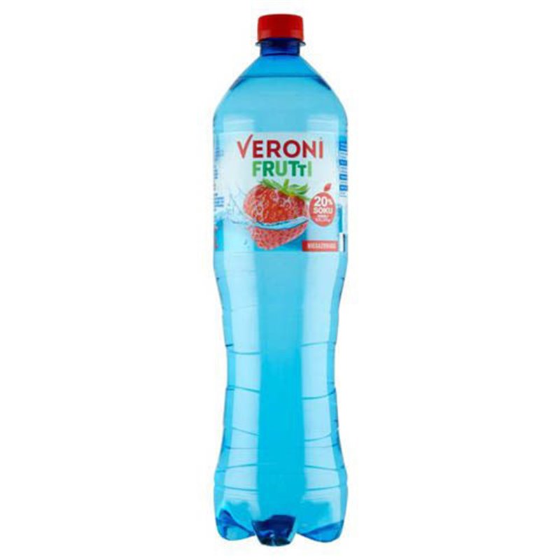 ZBYSZKO WODA VERONI TRUSKAWKA N/GAZ 1,5L