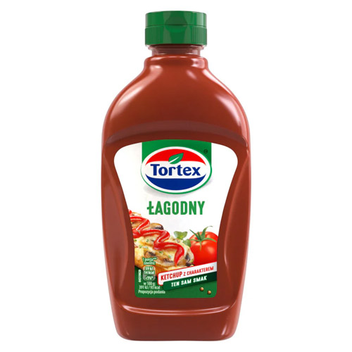 TORTEX KETCHUP ŁAGODNY 470g