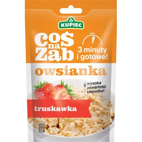 KUPIEC OWSIANKA COŚ NA ZĄB TRUSKAWKA 50g