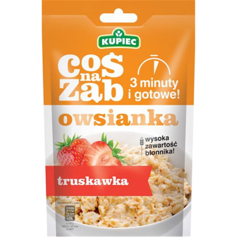 KUPIEC OWSIANKA COŚ NA ZĄB TRUSKAWKA 50g