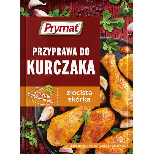 PRYMAT PRZYPRAWA DO KURCZAKA ZŁOCISTA SKÓRKA 30g