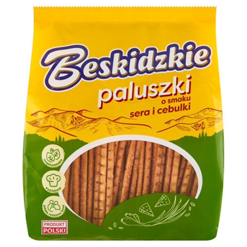 AKSAM PALUSZKI BESKIDZKIE SER CEBULA 180g