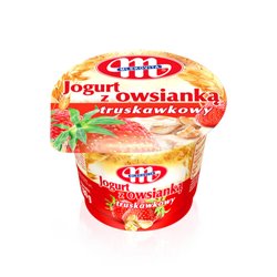 MLEKOVITA JOGURT OWSIANKA TRUSKAWKOWA 180g