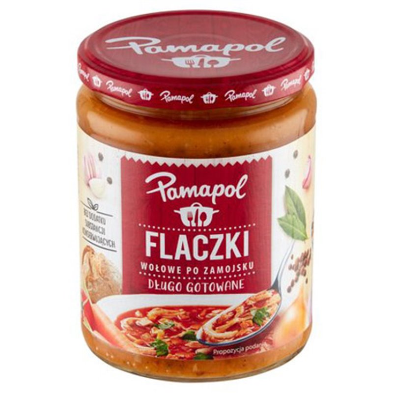 PAMAPOL DANIE FLACZKI WOŁOWE 500g