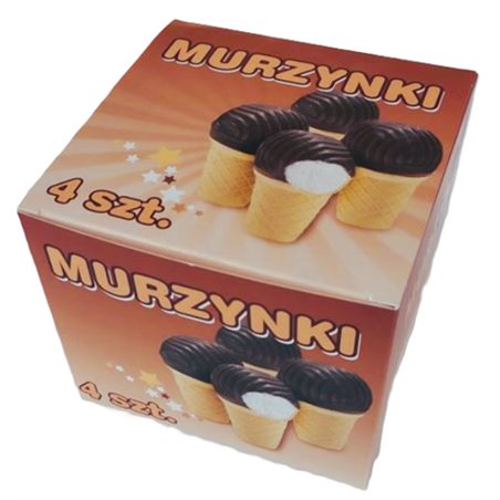 MAKO LODY CIEPŁE MURZYNKI 4szt