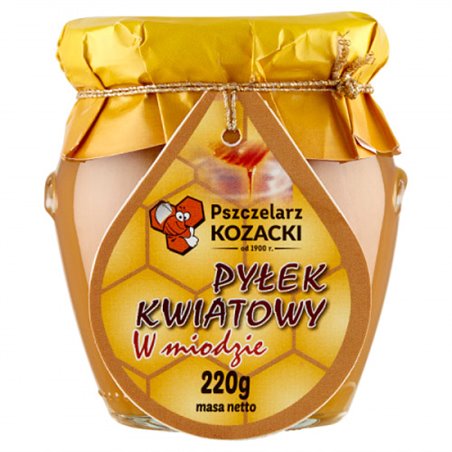 KOZAK PYŁEK KWIATOWY W MIODZIE 220g