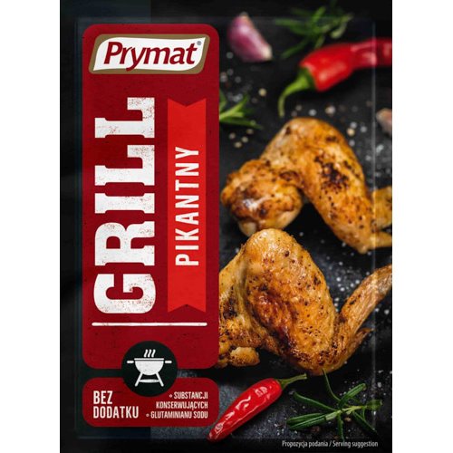 PRYMAT PRZYPRAWA DO GRILLA PIKANTNA 20g